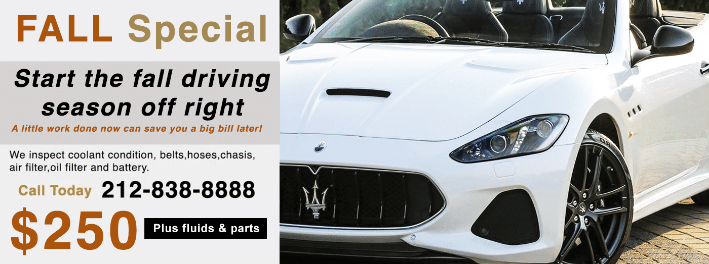 expert independent Maserati mechanic dealer alternative service NYC.